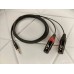 086-MVY-P26  Jack 3,5 стерео  <=> 2 XLR гнездо  Mr.Cable Vulcan P26